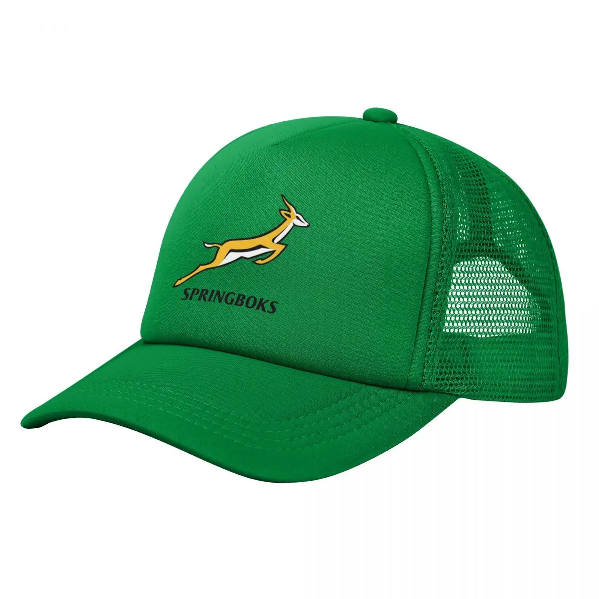 South Afric Springbok Rugby Trucker Cap Unisex Retro Hats Trucker Hat Trucker Cap Adjustable Mesh Baseball Cap Wholesale New