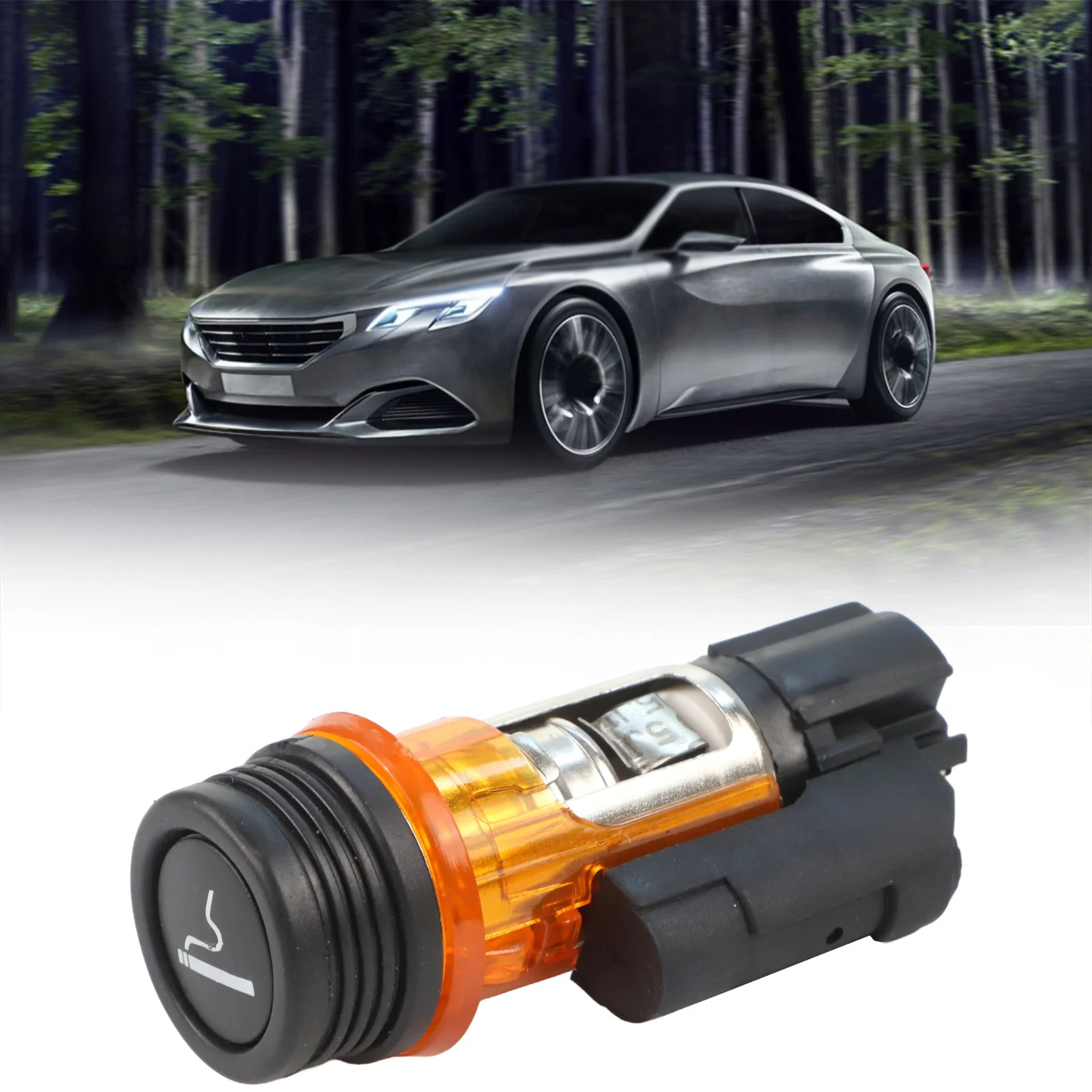Car Electrical Repair Car Socket Non-deformation Feature Wear-resistant Design Abs Material For Car Accessories