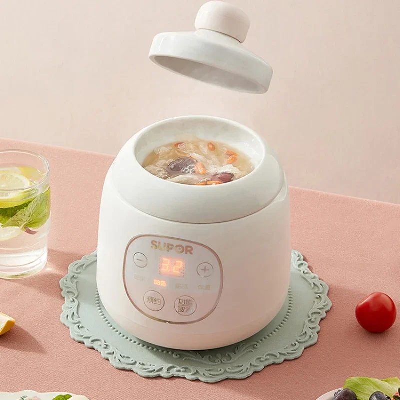 

Smart Electric Stewpot Baby Food Maker Ceramic Pot Multifunctional Baby Fantastic Congee Cooker Small Stew Pot Mini Stew Pot