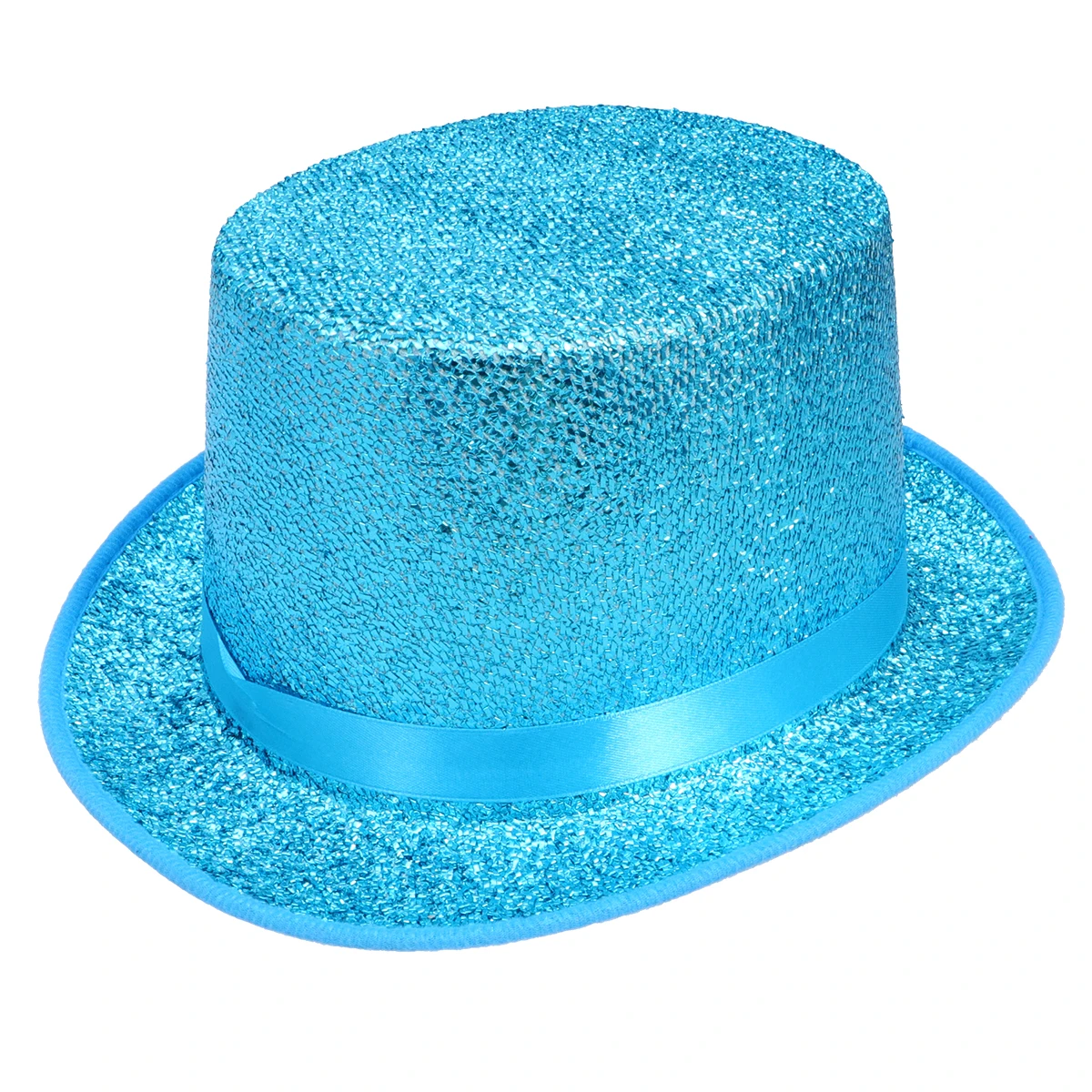 

Glitter Hat Party Cosplay Performance Cap Magician Costume Accessory Fashion Soft Breathable Party Hat Decorative Gift