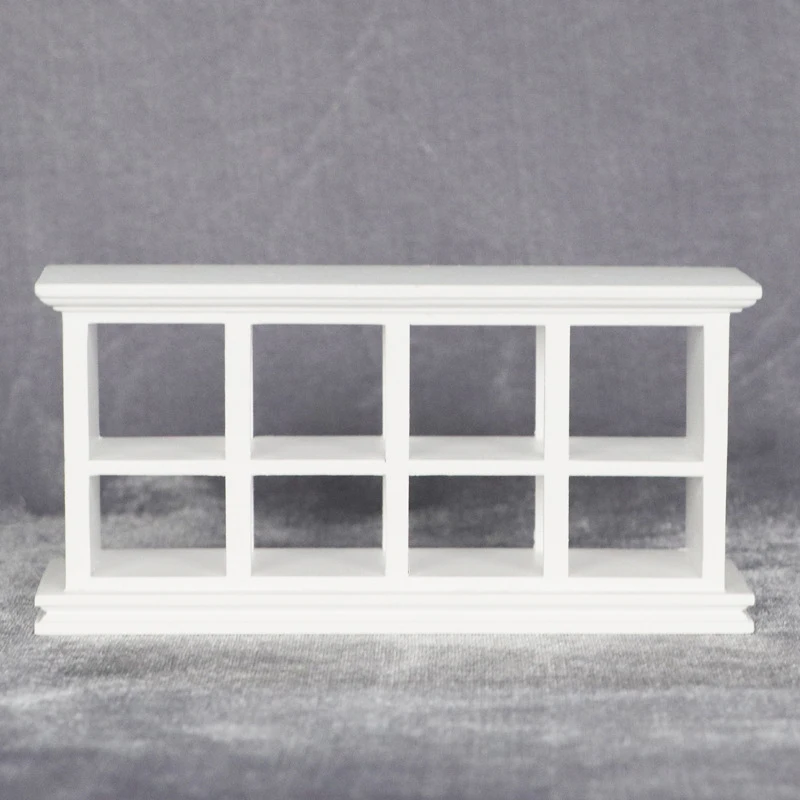 1:12 Dollhouse Miniature Display Cabinet Cake Drinks Storage Cabinet Furniture Model Decor Toy Doll House Accessories