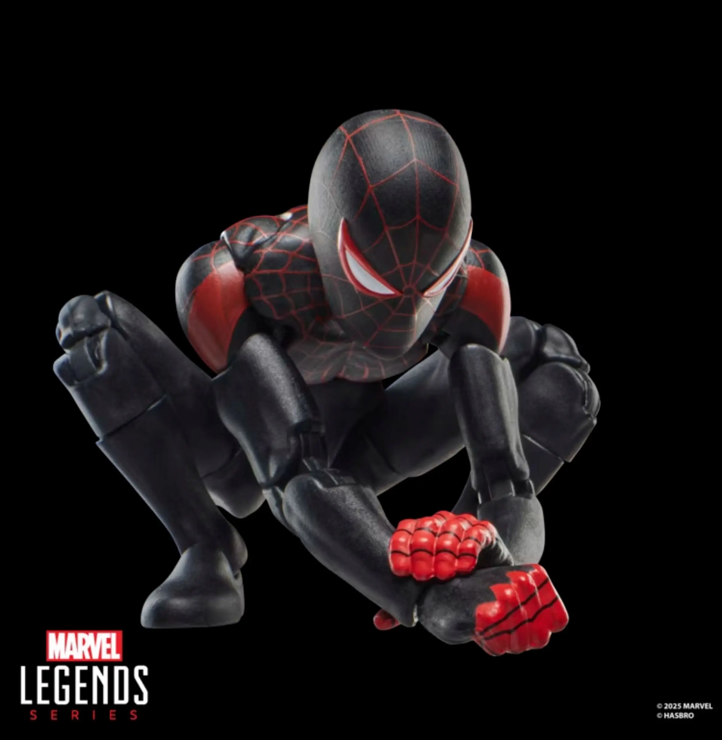 Hasbro Marvel Legends Series Ultimate Miles Morales, boneco de ação colecionável inspirado em quadrinhos do Homem-Aranha em escala de 6 polegadas G1591