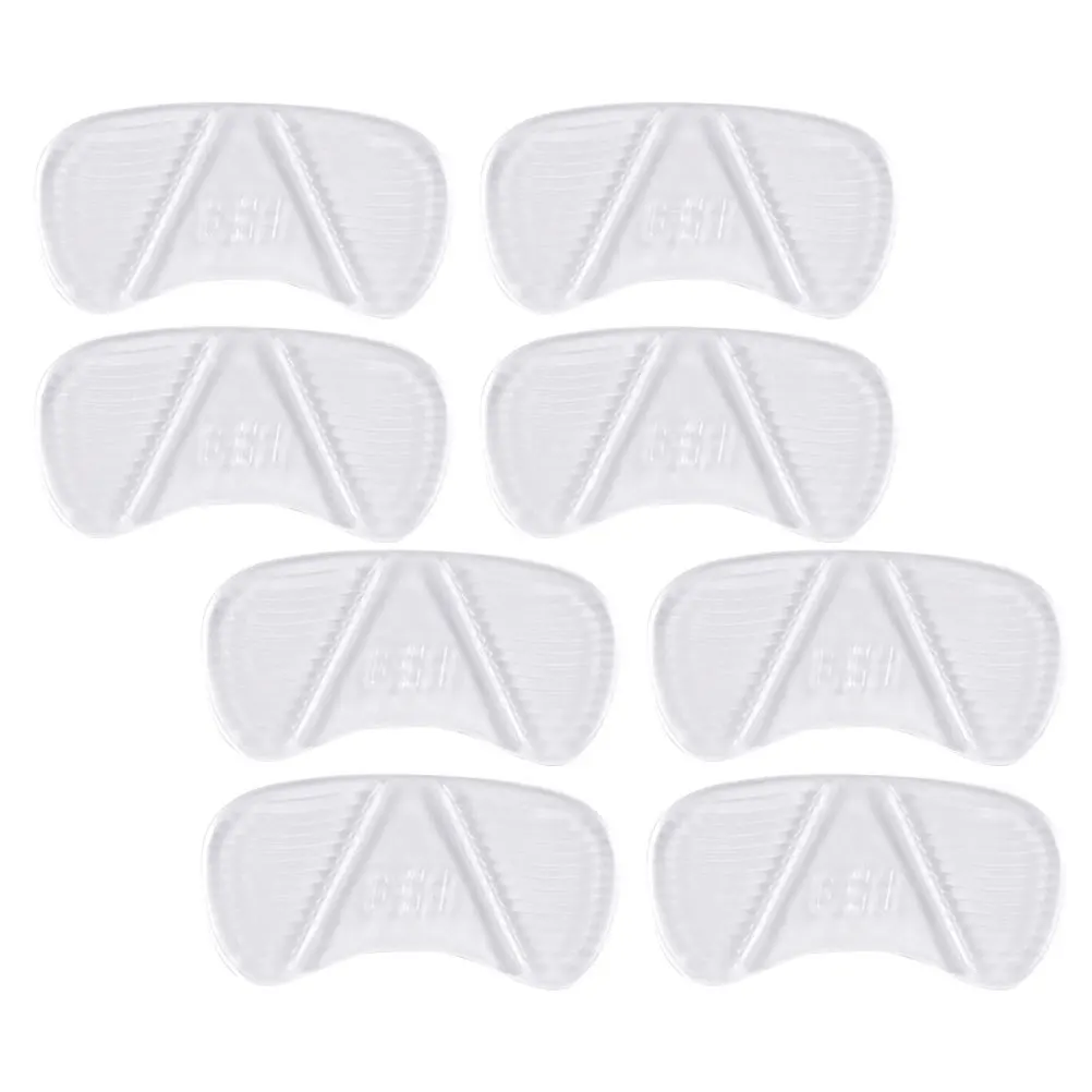 

4Pairs Anti-Slip Heel Pads Comfortable Replaceable Heel Liners for Sports Shoes Casual Wear-Resistant Cushions