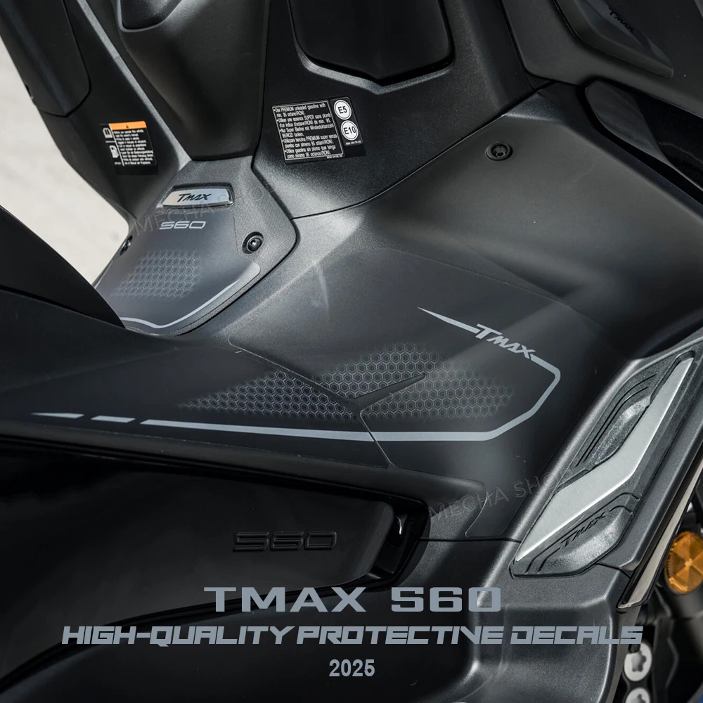 

Central Pedal Area Decorative Stickers for TMAX560 TMAX 560 2025 Motorcycle Accessories