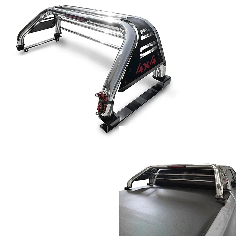 Premium Car Accessories New Val 4X4 Offroad Step Bar NP300 Truck-Stainless Steel Sports Style Durable