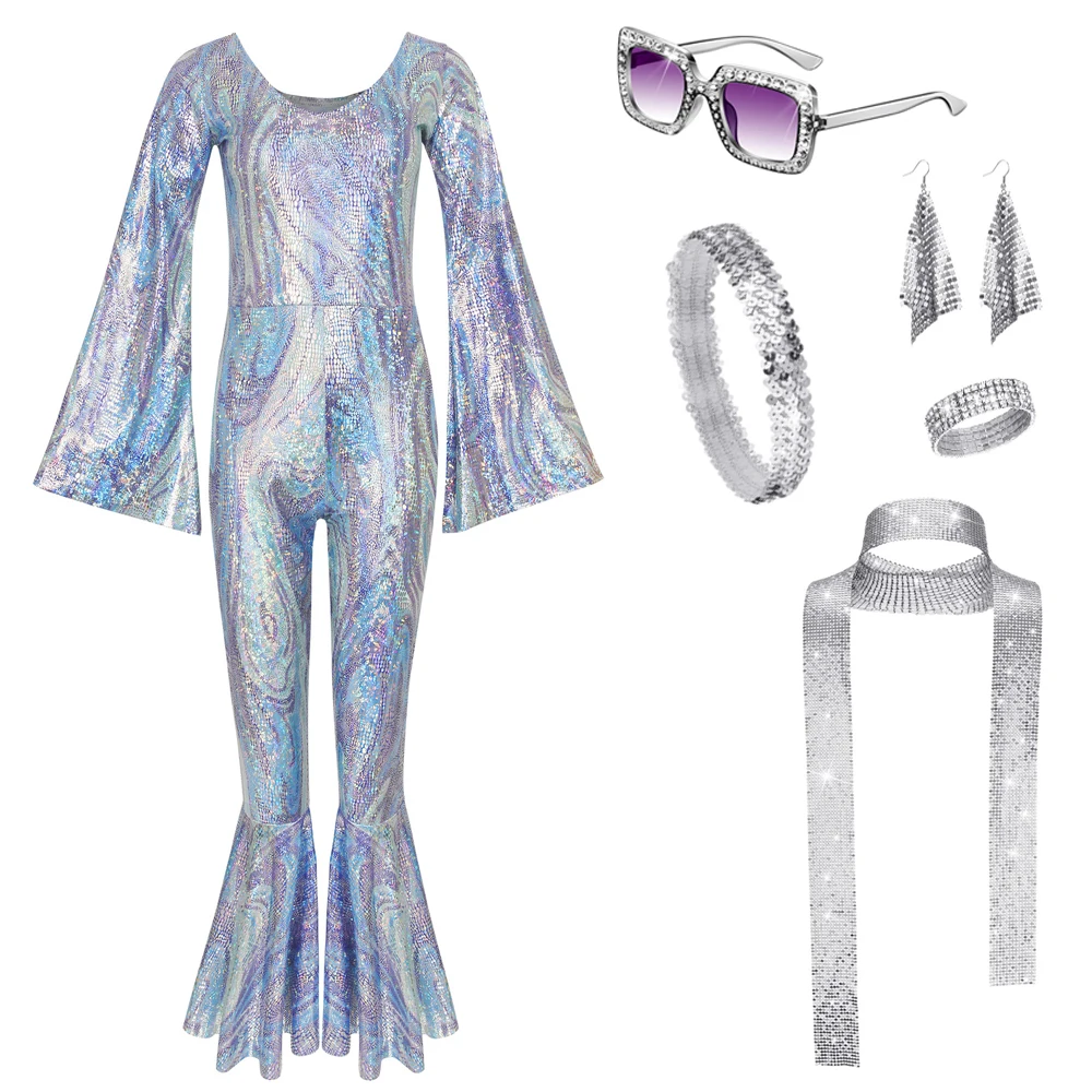 womens disco dress costume Feelin' Groovy Adult based fabrics that are easy to clean and maintain Women's Silver Disco Dress Costume
