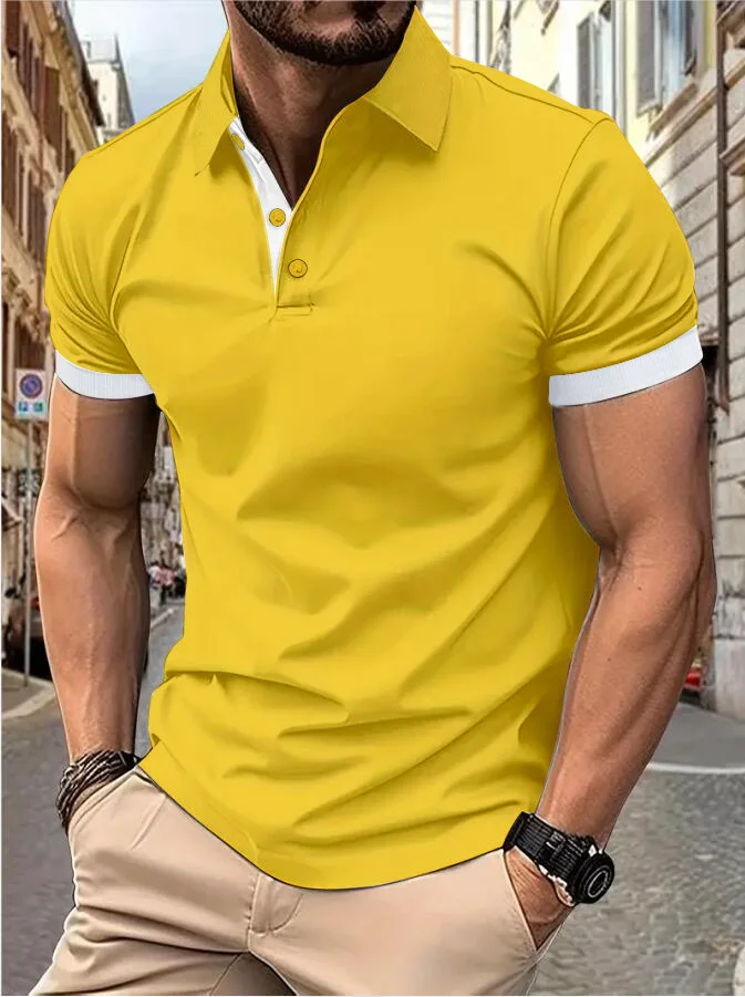 Yellow and white