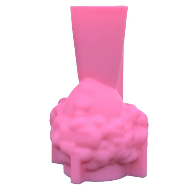 

J1UL1N человеческое лицо смола ваза силиконовая форма Diy скандинавский стиль ваза в форме человека бетон цемент гипсовая силиконовая форма