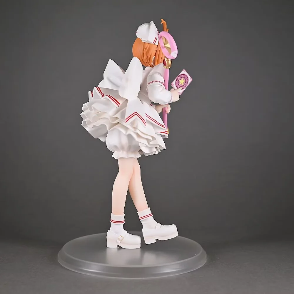 Anime cardcaptor sakura kinomoto sakura gk pvc figura de ação modelo colecionável boneca brinquedo 22cm