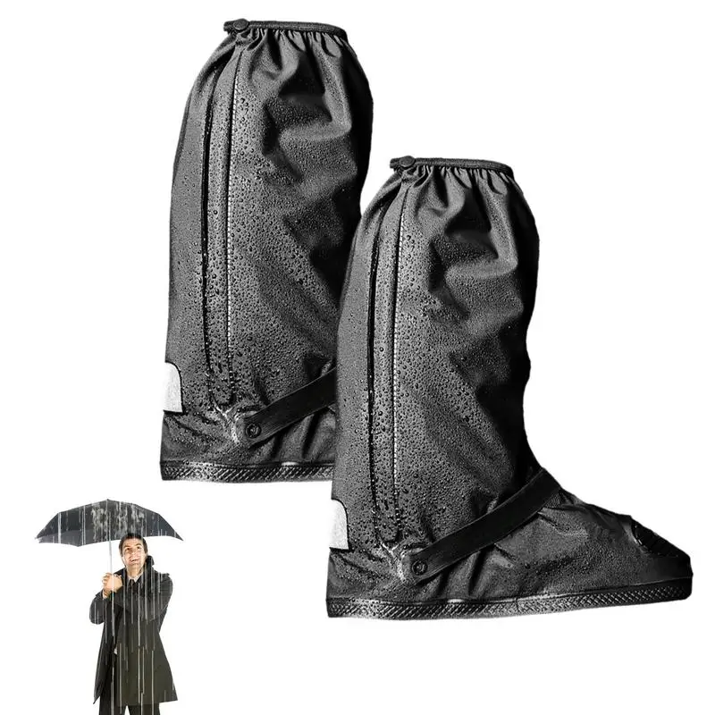 

Waterproof Shoe Covers Rain Boot Overshoes Protectors Snowproof Boot Rain Cover Anti-Slip Cycling Shoe Rain Galoshes for Outdoor