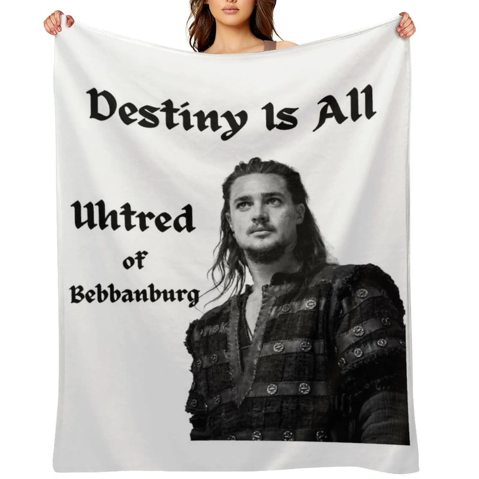 

Destiny Is All Uhtred of Bebbanburg Throw Blanket Extra Large Throw Stuffeds decorative heavy to sleep Blankets
