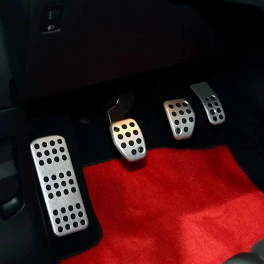 Car Gas Foot Rest Modified Pedal Pad Plate for PEUGEOT 207 301 307 208 2008 308 408 Cc/CITROEN C3 C4/DS 3 4 6 DS3 DS4 DS6