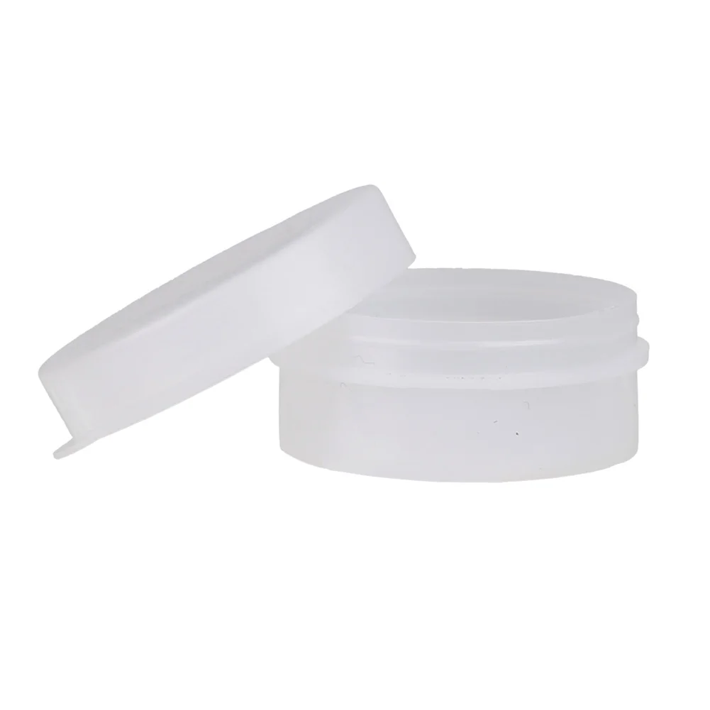 

50Pcs 5g Empty Cosmetic Jar Portable Round Refillable Jars Mini Plastic Storage Jar for Creams Lotions Powders