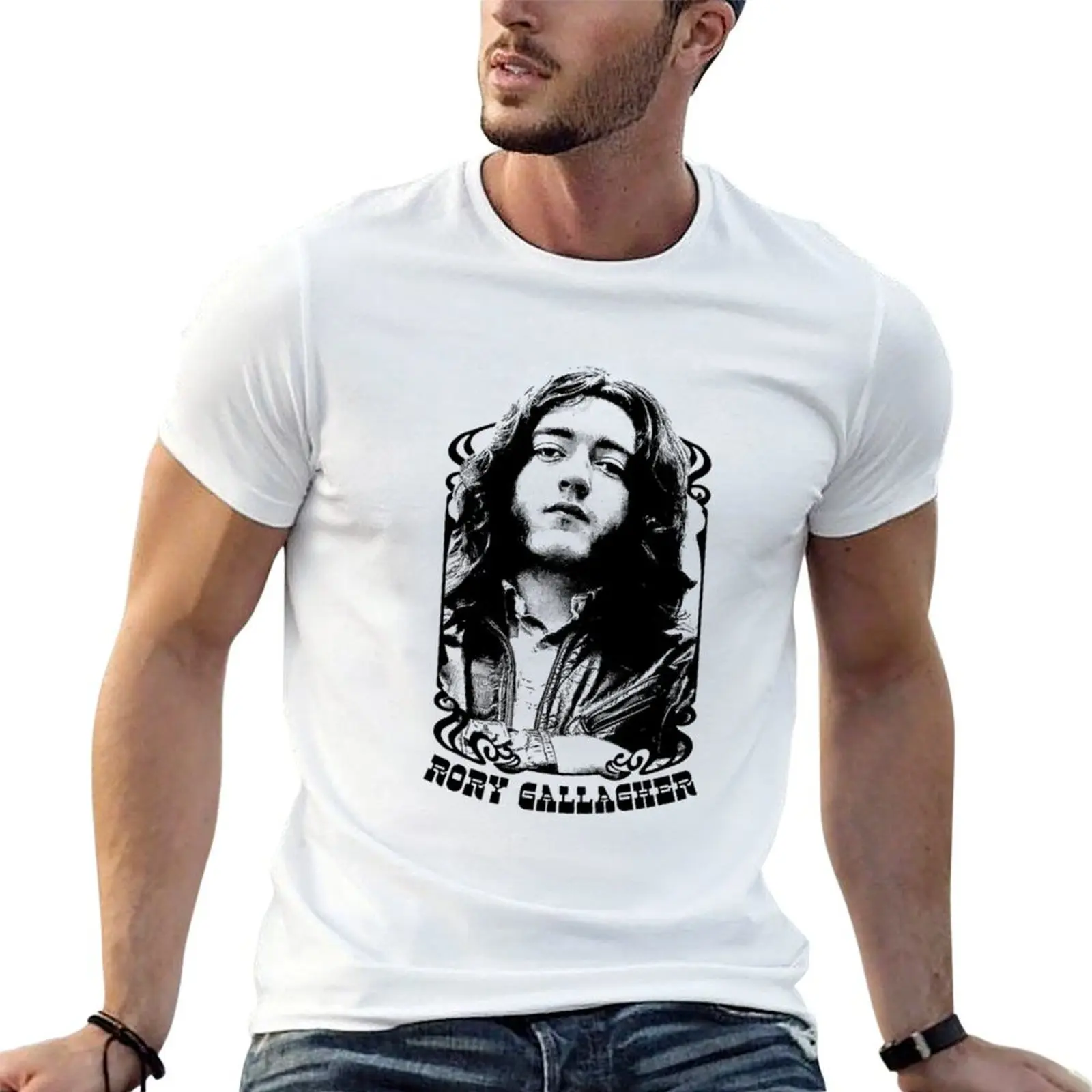 

Rory Gallagher T-shirt sweat blanks vintage clothes mens funny t shirts