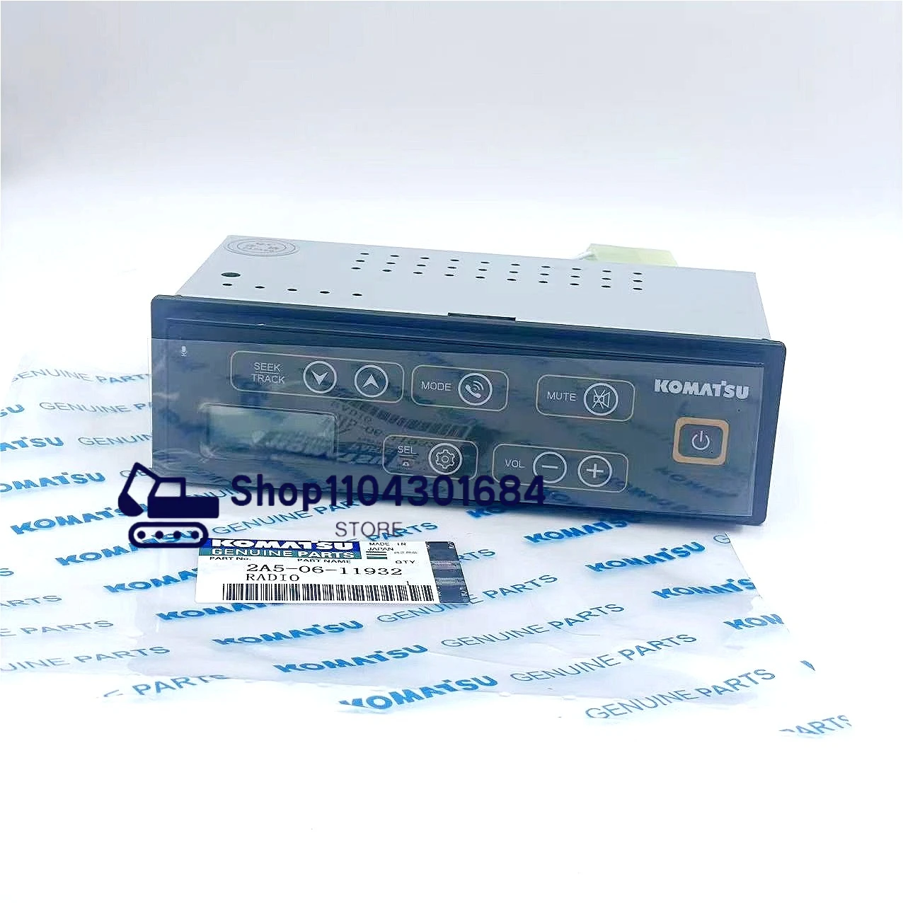 

Tune Radio Komatsu Excavator PC200-8,PC200-8MO,PC360-7,PC450,PC210-10