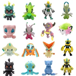Mythical Pokemon Plush Toys Darkrai Arceus Keldeo Mew Deoxys Celebi Zeraora Hoopa Victini Manaphy Cartoon Soft Stuffed Toy Gift