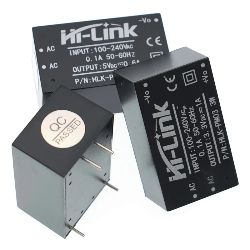 HLK-PM01 HLK-PM03 HLK-PM12 AC-DC 220V to 5V/3.3V/12V Mini Power Supply Module Intelligent Household Switch HLK-5M05