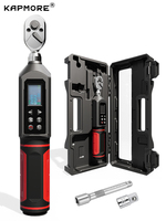 KAPMORE Digital Torque Wrench 0.15-100 N.m 2% Accuracy Preset & LED/Buzzer Alerts for Bike Motorcycles Automotive Wrench Tool