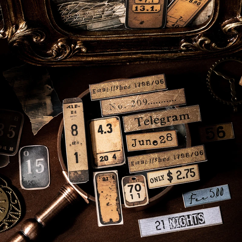 4 pacotes/lote My Junk Journals Series bonito adorável retro decorativo bloco de notas