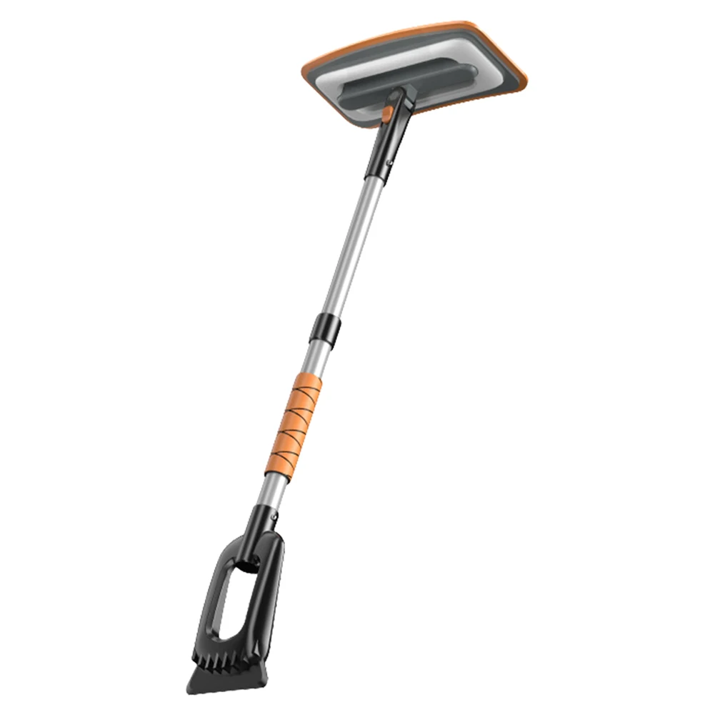 

3-in-1 Retractable Snow Remover 360° Rotation Front Windshield Ice Scraping Defrost Broom Anti-Slip for Car Windshield Window