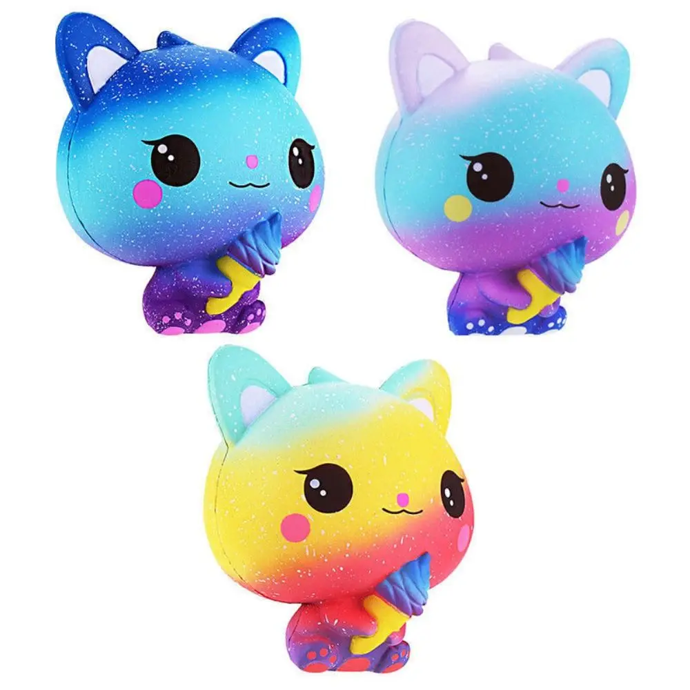 Cartoon Cat Stress Release Toy, Aperte Brinquedos, Rebound Lento, Alívio Do Estresse, Ansiedade Presentes, Novo