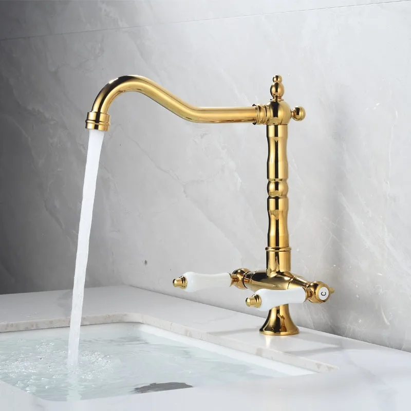 vintage-brass-kitchen-bathroom-faucet-2-handle-hot-cold-water-mixer-tap-swivel-spout-basin-tap-antique-for-farmhouse-sink