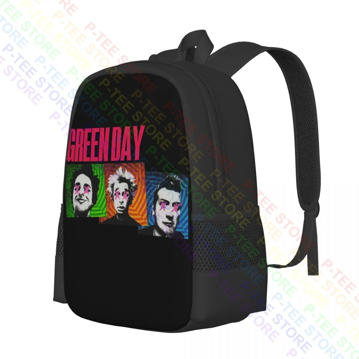 Green Day Uno Dos Tre Tour 2012 Dookie Nimrod Insomniac P-730Backpack Large Capacity Newest Gym Tote Bag