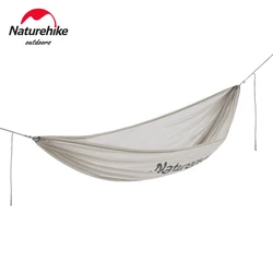 Naturehike Ultralight Camp Swing Hammock 1Person 265g Portable Hammock high strength 30D Nylon Breathable Bearing Weight 150kg