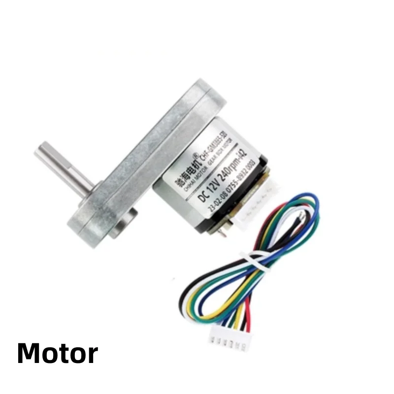 GM3865-520 DC Gear Motor 13 PPR Magnetic Hall Encoder Coded Disc,Small Wheelbase Robot L type Motor 6V 12V