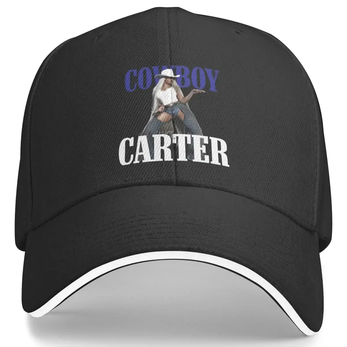 Cowboy Carter Album Baseball Cap Beyonce Singer Classic Trucker Hat Spring Couple Women Running Hippie Baseball Caps