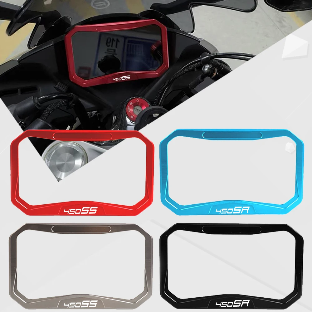 

For CFMOTO CF MOTO 450SS 450SR 450 SS SR 2022-2024 2025 450SS Motorcycle Accessories Motor Meter Frame Cover Screen Glare Shield