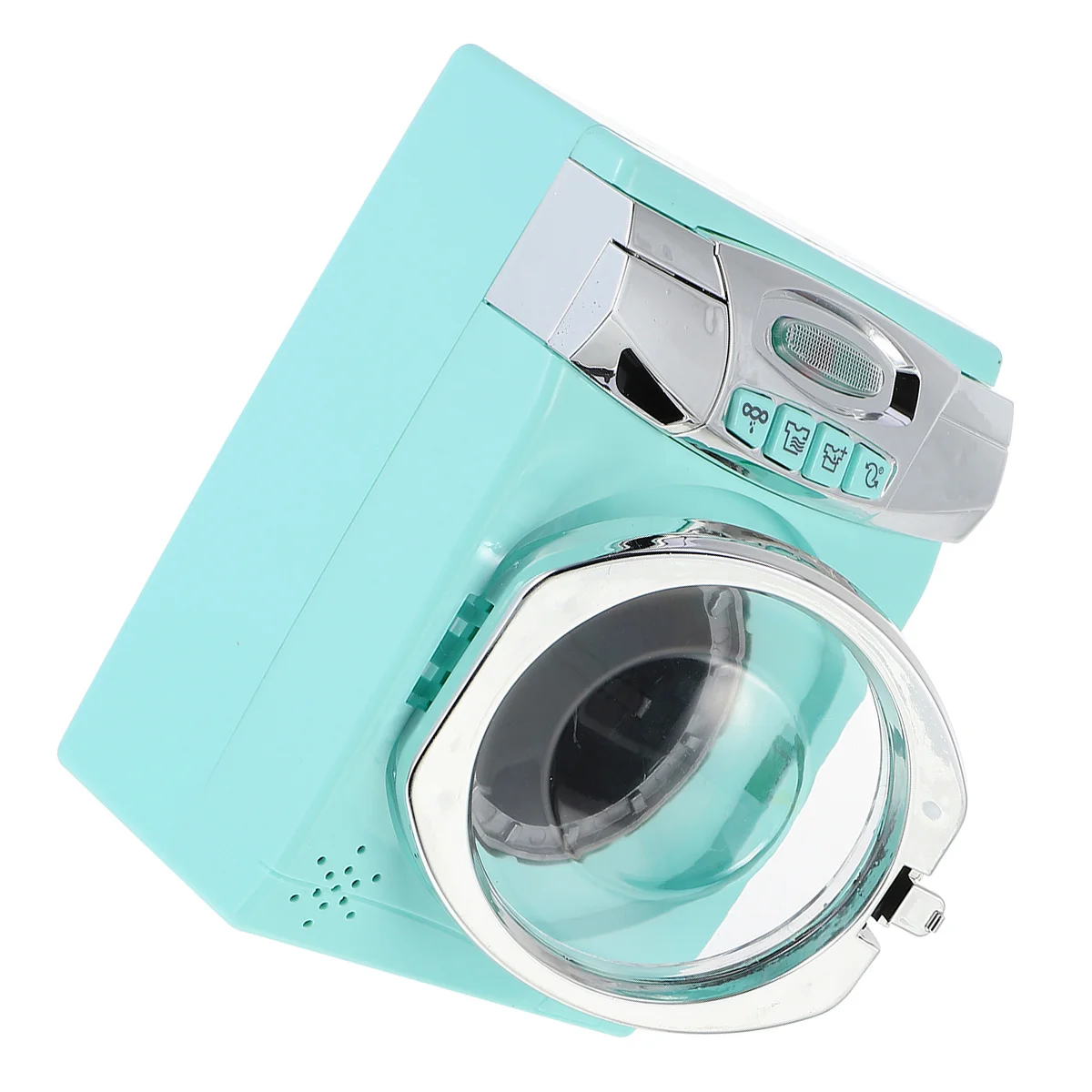 غسالة محاكاة لعبة تعليمية بلاستيكية متينة وآمنة للتعلم المبكر آلة تنظيف تفاعلية للأطفال