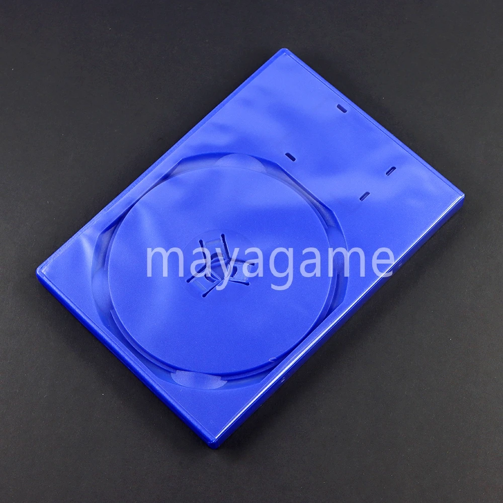 2 шт. пластиковый корпус для дисков CD DVD емкостью ящик для хранения для PS2 PS3