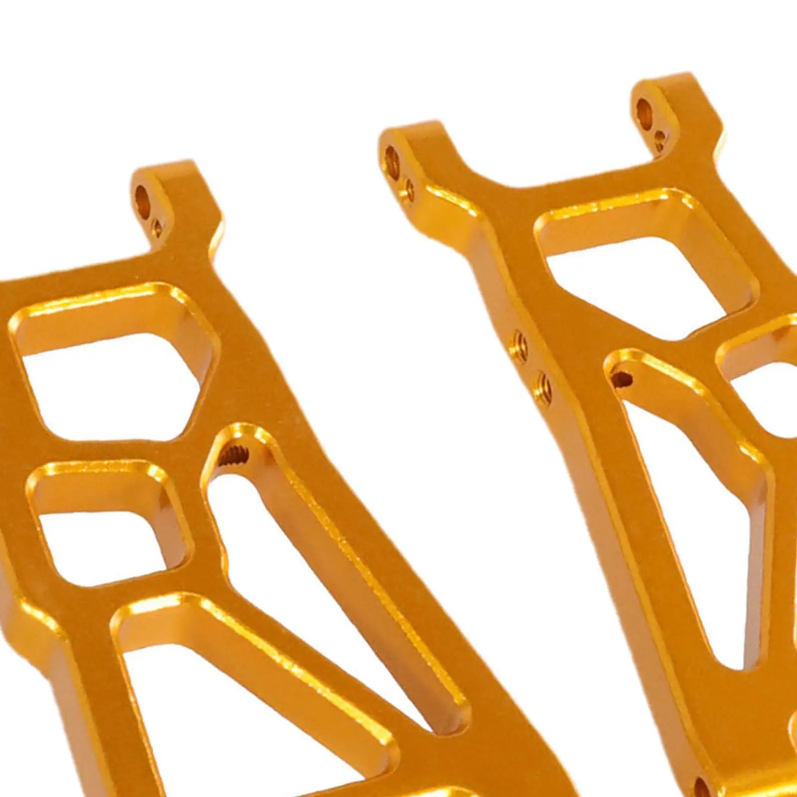 Juego de brazo inferior delantero de Metal 1/10, brazo oscilante delantero para modificación DIY de coche RC