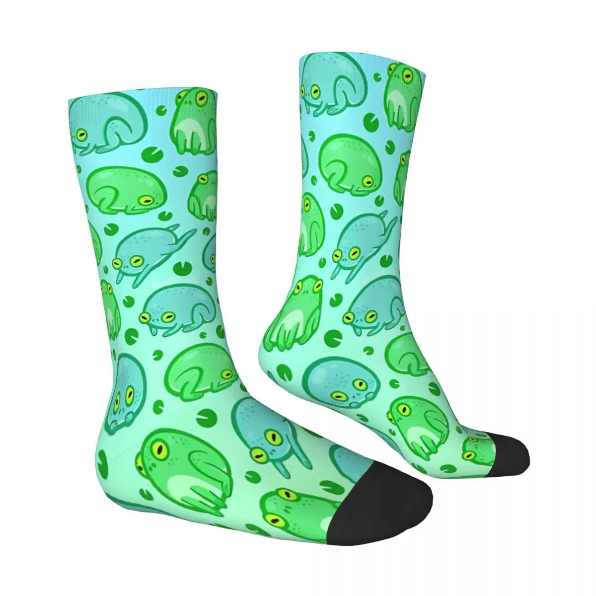 Friendly Frogs Socks Male Mens Women Summer Stockings Hip Hop