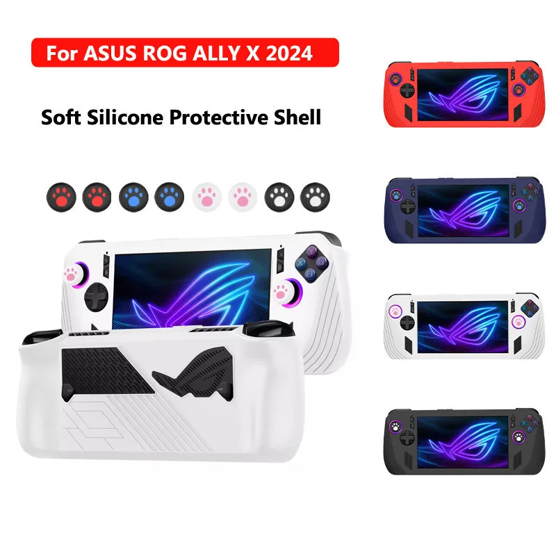 Shockproof Protective Case for ASUS Rog Ally X 2024 Anti-Scratch Protector Shell Sleeve Game for ASUS Rog Ally 2023 Accessories