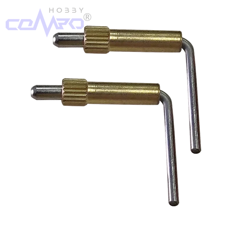 2 Pcs Metal Canopy Locks Spring-Loaded Latch 90 °/120 ° For RC Airplanes Parts Electric Planes Foam Model Accessories