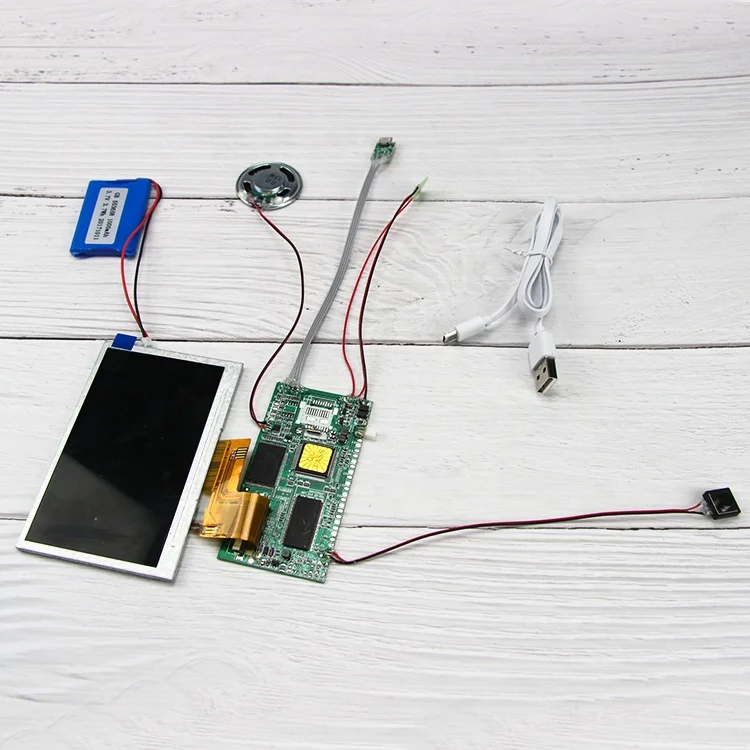 High Quality 4.3 Inch CD Video Module/video Player /mini Screen