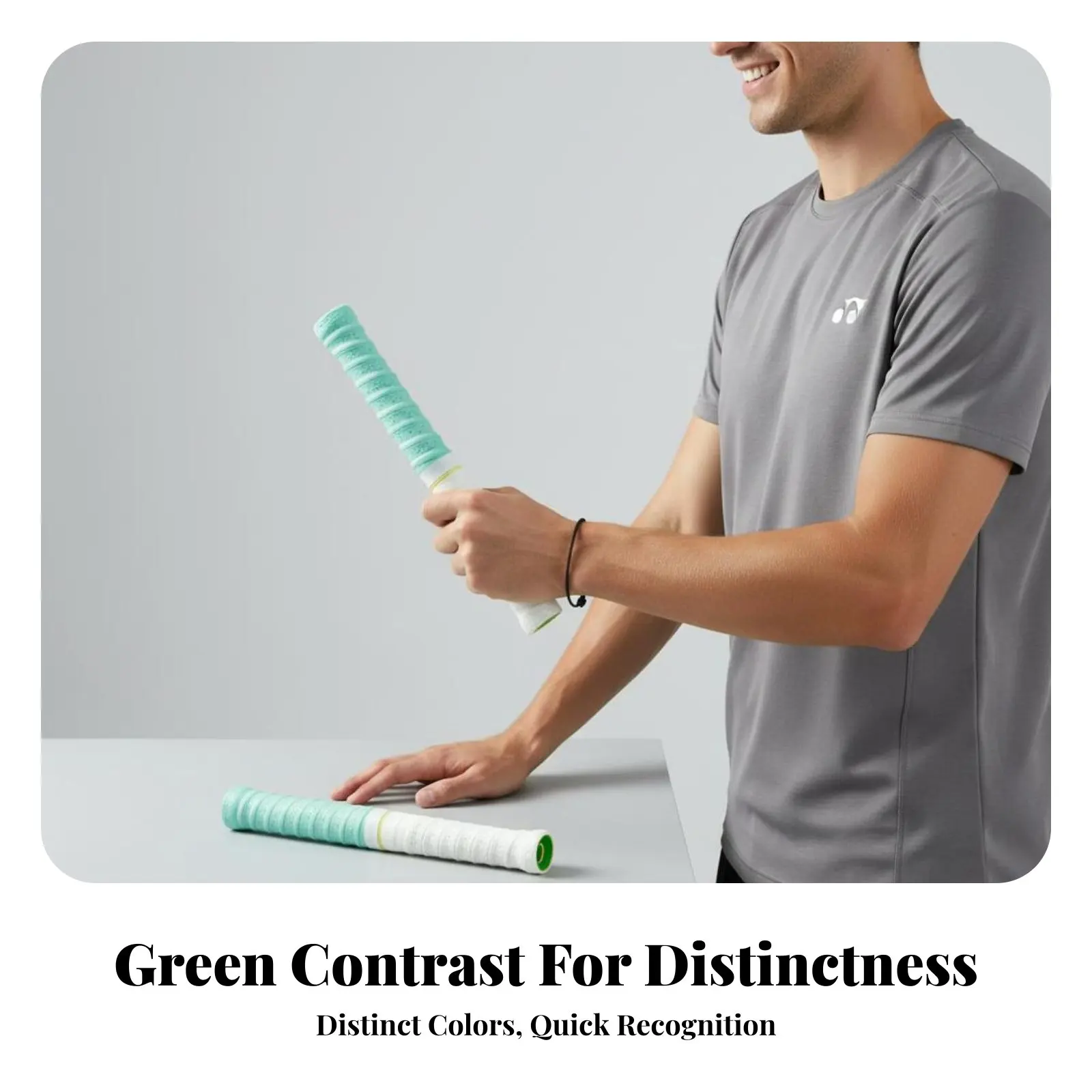 

Badminton Swing Instructor Portable Design Badminton Power Instructor Sound Feedback Swing Stick Sturdy Construction