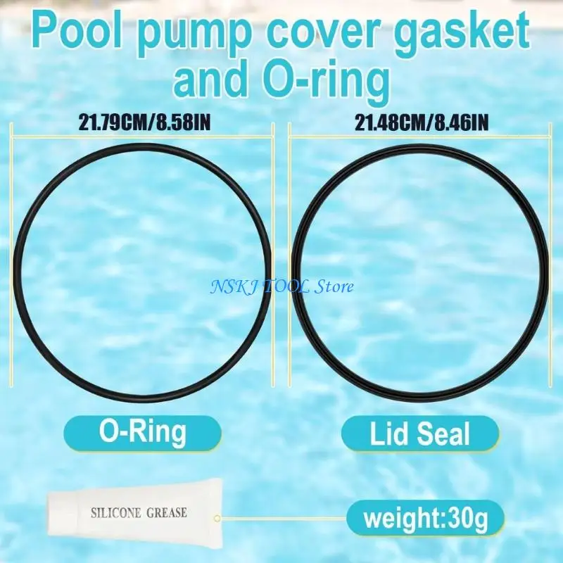 L8RC Waterproof Pool Pumps Cover Gaskets And O Ringing for SHPF Series Pumps R0446200
