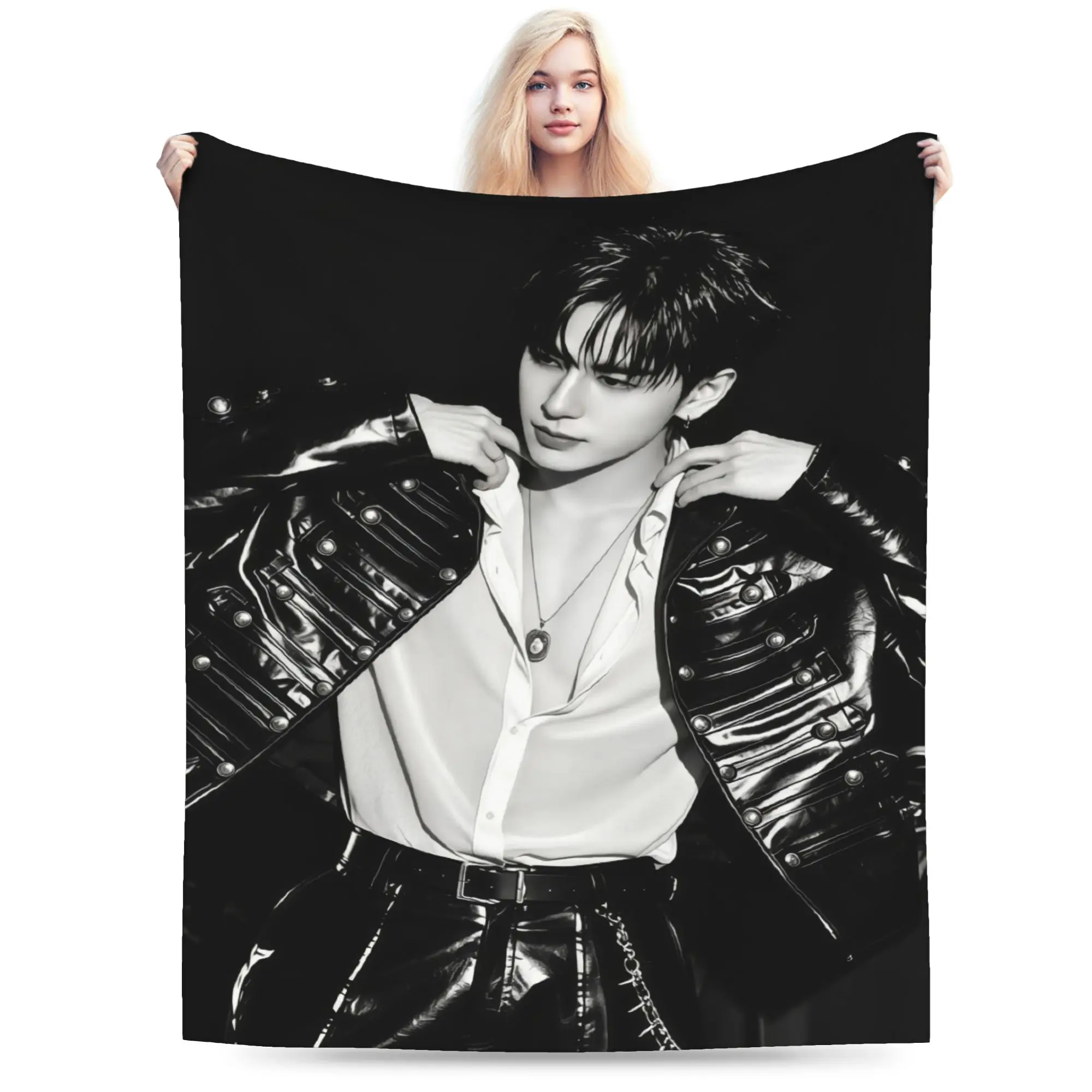 JASP.ER Group Soft Blanket For Home Decor  Novelty Throw Blanket Winter Travel Car Flannel Bedspread