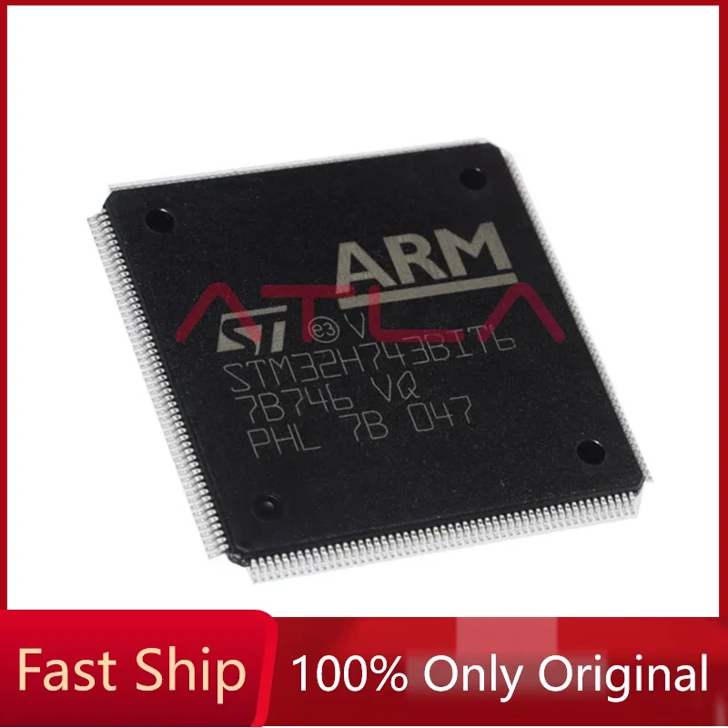 

1 Piece STM32H743BIT6 LQFP-208 Silk Screen STM32H743 Chip IC New Original