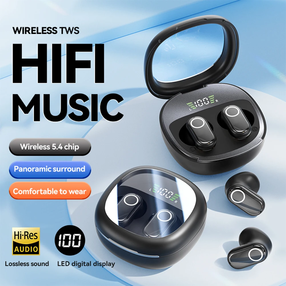 M86 Real-Time Language Translator Headphones Simultaneous Interpretation Earphone Smart Voice AI Translator Wireless BT Earbuds