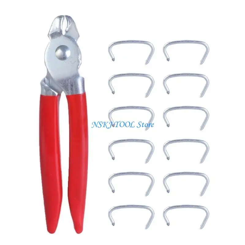 L8RC CLAMP RINGS PLIER FONTRA E 300PCS CLIPS FREIO CERMING CRIMPING FENCING FENCHING