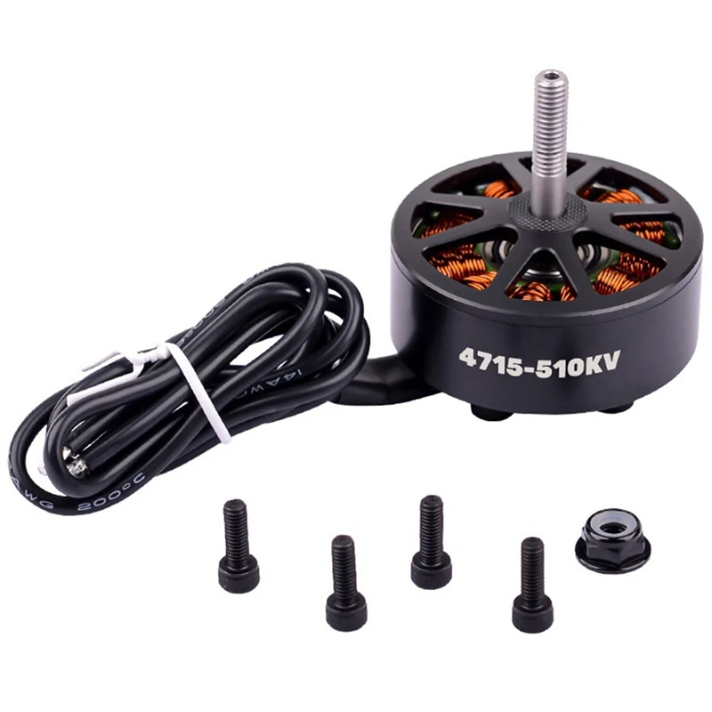 4715 510KV UAV Motore Brushless 5-8S Lipo Per RC FPV Racing Drone Aereo di Volo A Lungo Raggio Parte