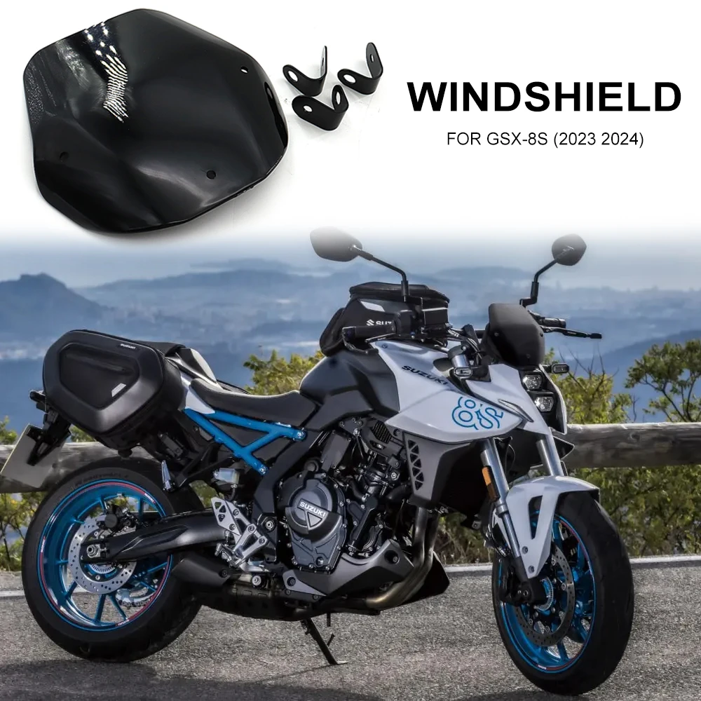 

New Fit 2023 For Suzuki GSX-8S GSX 800S gsx s8s GSX8S Motorcycle Accessories WindScreen Windshield Visor Deflector