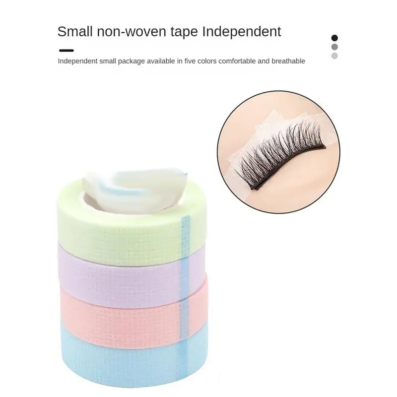 Eyelash Adhesive Tape Fabric Eyelash Extension Tape Breathable Micropore Fabric Tape Eyelash Extension Supplies Eye Pad