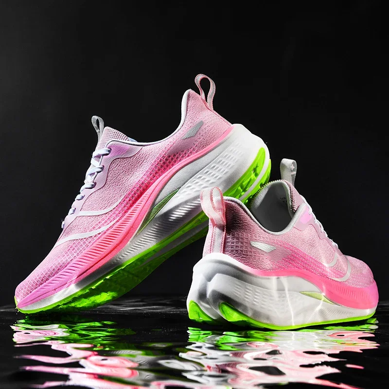 Red Rabbit-zapatillas de correr para hombre y mujer, zapatos de entrenamiento atlético, transpirables, ultraligeros, para correr al aire libre