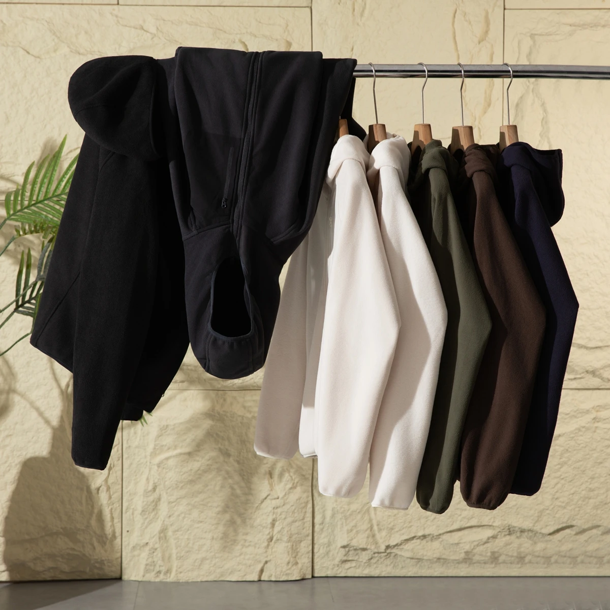 

Куртка-шапка LT Series Tech Warm Fleece для мужчин, осенне-зимняя, из полиэфирного волокна, с воротником-стойкой, длинными рукавами, на молнии