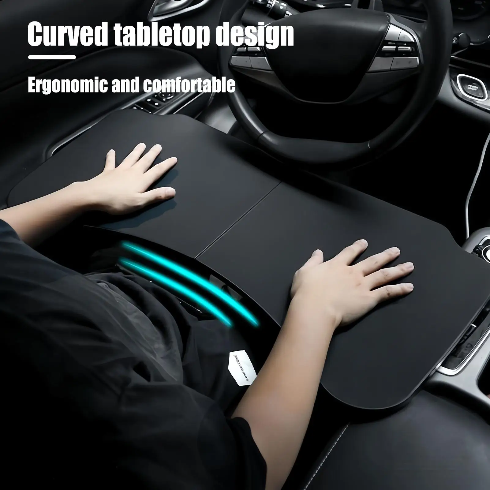 

Steering Wheel Food Tray Foldable Car Steering Wheel Dining Table Car Stand Mount for Passenger Work Truck Dining